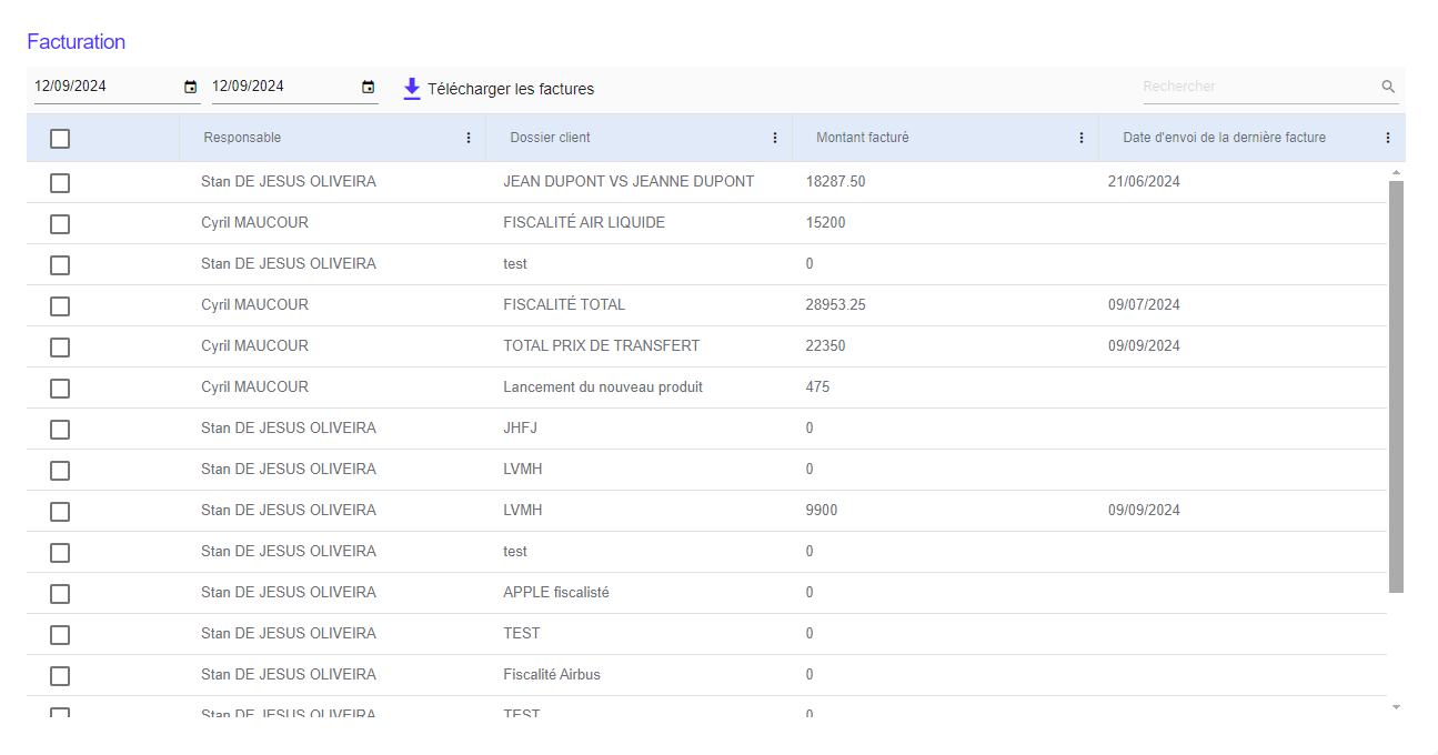 Fiches personnalisables avocats CRM